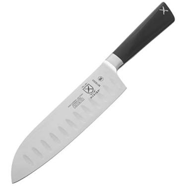Imagem de Mercer Culinary Faca Santoku forjada Züm, 18 cm, preta