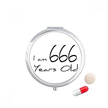Imagem de Porta-comprimidos para idosos I am 666 Years Old Age