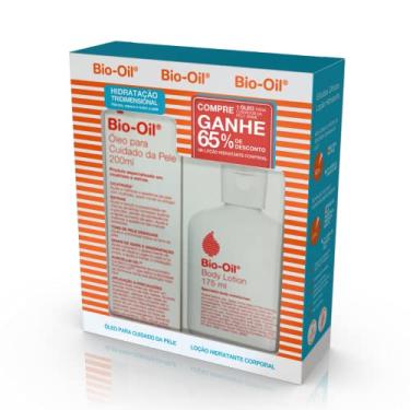 Imagem de Bio - Oil PROMOPACK HIDRATAÇÃO TRIDIMENSIONAL ÓLEO ANTIESTRIAS, CICATRIZES E TONS DESIGUAIS 200ML E LOÇÃO HIDRTANTE CORPORAL 175ML