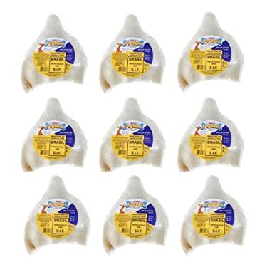 Imagem de Orelha Bovina Desidratada Para Cães Petisco KIT 9 unidades