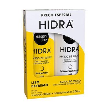 Imagem de Shampoo Salon Line Hidra Super Liso 300ml+Condicionador 300ml