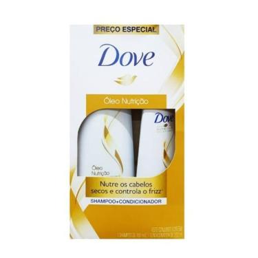 Imagem de Kit Dove Óleo Nutrição Com Shampoo 400ml E Condicionador 200ml
