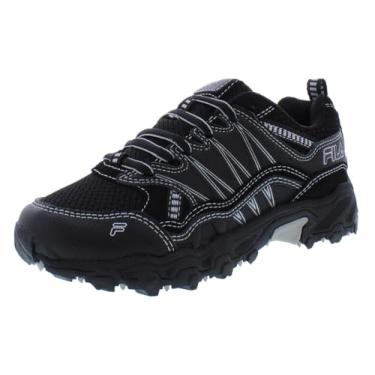 Imagem de Fila Boys at Peake 21 tênis de corrida, Black Silver, 6.5 Big Kid