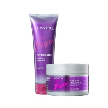 Imagem de Kit Shampoo e Máscara Lowell Liso Mágico Keeping Liss Home Care