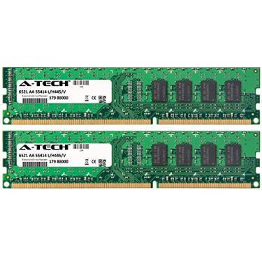 Imagem de Kit de 8 GB (2 x 4 GB) para Dell Precision Workstation Series T1500 T1600 (Non-ECC) T1650 (Non-ECC) T3500 (Non-ECC). Memória RAM DIMM DDR3 Non-ECC PC3-10600 1333 MHz. Marca A-Tech genuína.