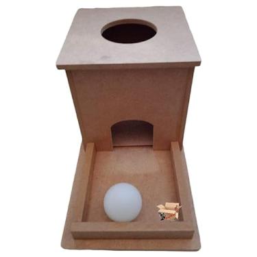 Imagem de Brinquedo Educativo Pedagógico Em Madeira Caixa Permanência Montessori