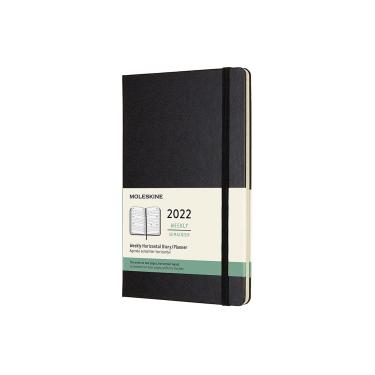 Imagem de Moleskine,Agenda 2022 Settimanale Large Hard Nero,Zwart