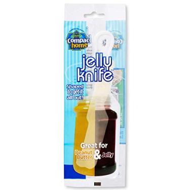Imagem de Espalhador de facas de plástico Compac Jelly Knife e raspador de pote para manteiga de amendoim e geleia