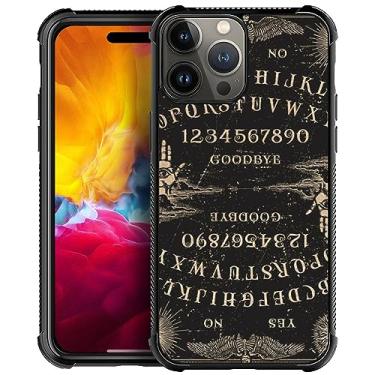 Imagem de DAIZAG Capa compatível com iPhone 15 Pro Max, H0S Witchy Ouija Board Street Fashion Design para Meninos Meninas Gráfico à Prova de Choque Silicone Macio TPU Capa Antiderrapante para iPhone 15 Pro Max