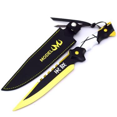 Imagem de Superbuybox Game Sword Karambit faca artes marciais coleção de jogos chaveiro decoração de mesa mochila pingente presente (faca EGO 30,5 cm)