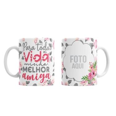 Imagem de Canecas Personalizadas Tema Amizade Com Foto (Mod.4)