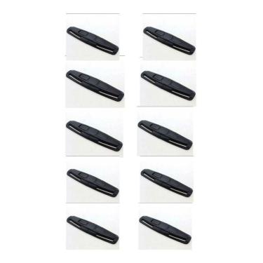 Imagem de Kit Com 10 Trava Cinto De Segurança Bebe Clip Cadeirinha