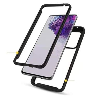 Imagem de Capa Anti-impacto 360º para Samsung Galaxy S20 Ultra - Preta/Hmaston