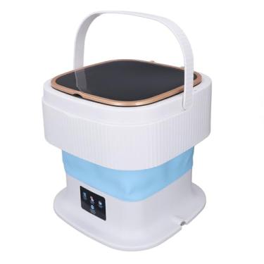 Imagem de Máquina de Lavar Portátil Com 3 Modos de Temporizador, Mini Lavadora Dobrável Com Mangueira de Drenagem, 11,5L, Grande Capacidade, Lavadora Dobrável para Roupas íntimas de bebê