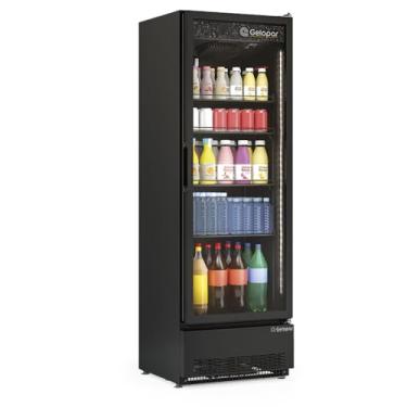 Imagem de Refrigerador/Expositor Vertical Conveniência GRV-45 CB PR Gelopar - Preto 445L Iluminação LED 0° a +7°C 220V