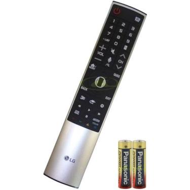 Imagem de Controle magic original lg com pilhas alcalinas repõe an-mr500 tv ub85