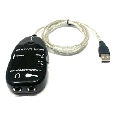 Imagem de Adaptador Usb De Guitarra Violão Baixo Pc Guitar Link - Rb Tronics