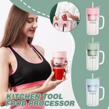 Imagem de Mini Juicer Doméstico Portátil Multi-função - COPO LIQUIDIFICADOR