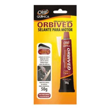 Imagem de COLAS SILICONE ORB VERMELHO NEUTRO ALTA TEMPERATURA (+240ºC) - ELET/OR