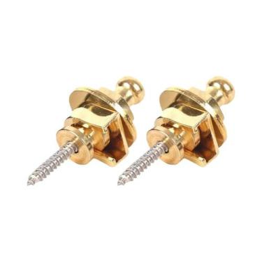 Imagem de M-tamanho Guitarra Baixo Cinta Bloqueio Antiderrapante Metal Final Str