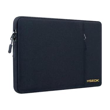 Imagem de Hseok Capa para laptop de 13,3 polegadas reciclada resistente à água para MacBook Pro de 14 polegadas, M4, M3, M2, M1 e todos os modelos Mac Air/Pro de 13,3 polegadas, XPS 13 14 e notebooks mais
