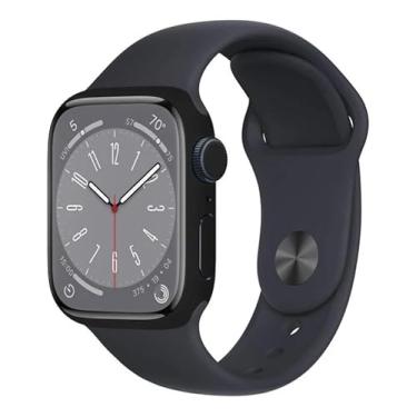 Imagem de Película Adesivo preto liso fosco Para Apple Watch Serie 10 46mm