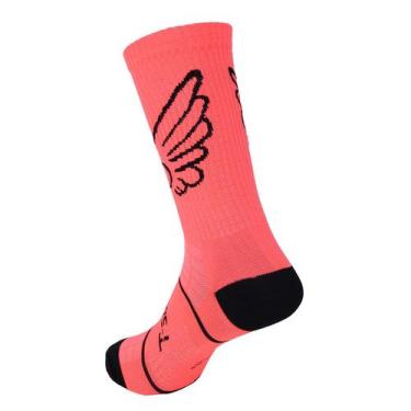 Imagem de Meia de Ciclismo Mtb Speed Corrida - Asas - T-Socks, 38 ao 43, Laranja