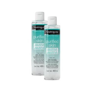 Imagem de Kit 2 Água Micelar Neutrogena Purified Skin 7 em 1 400ml