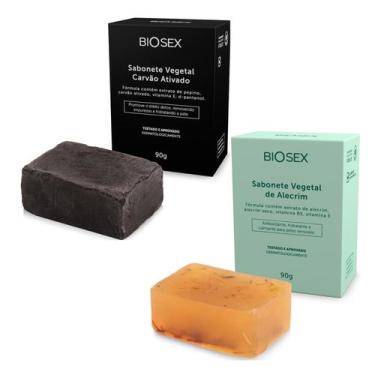 Imagem de Kit Sabonete em Barra Vegetal 90gr - Biosex - A Sós