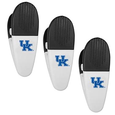 Imagem de Siskiyou Esportes NCAA Kentucky Wildcats unissex Fan Shop Mini Chip Clip Ímãs, pacote com 3, cores do time, tamanho único
