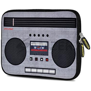 Imagem de Amzer Capa de neoprene para iPad/Tablet/e-Reader e Notebooks, jogador moderno cinza (AMZ5256077)