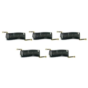 Imagem de 5 Mangueira Espiral Carreta Para Freio A Ar Caminhão Preta 5,5mts - TO