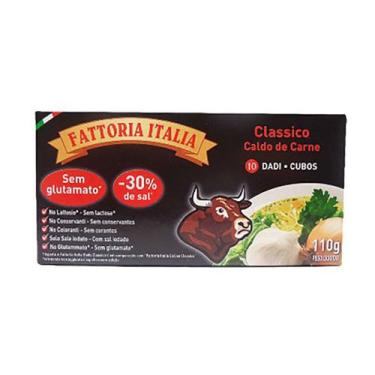 Imagem de Caldo Sabor Carne Fattoria Italia 110g - Fattoria Itália