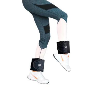 Imagem de Pesinho Peso 7kg de Perna Caneleira Para Fortalecimento Perna Reabilit