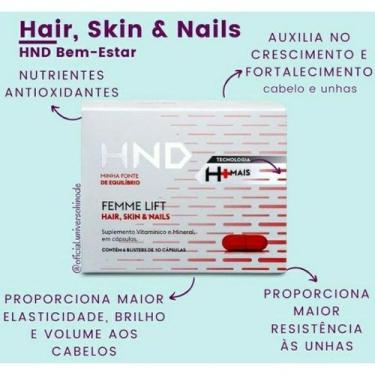 Imagem de Hnd Femme Lift Hair Skinnails 60 Cáp Hinode Pele/cabelo/unha