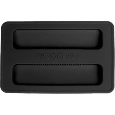 Imagem de Capa superior de aparelho torradeira preta, apanhador de migalhas para torradeira, tampa de silicone, acessórios para, capa de máquina de pão para acessórios de peça de máquina de sanduíche