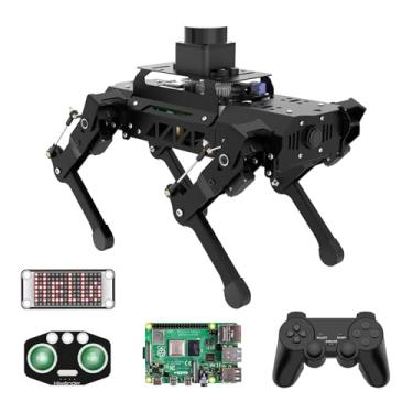 Imagem de LewanSoul Cachorro Robô PuppyPi, Kit Pro com RPi 4B 4GB, Visão AI, Controle Remoto, Transmissão de Vídeo ao Vivo, Diversos Métodos de Controle