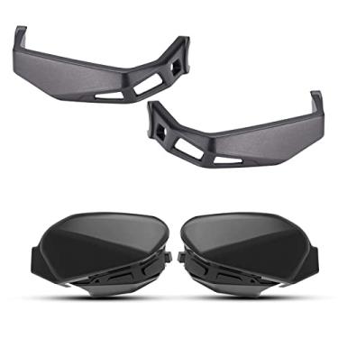Imagem de Ryker Protetor de mão de alumínio e defletores de vento de proteção, A e UTV PRO Kit de defletor de ar de guidão para todos os modelos Can-Am Ryker, Ryker 600, 900 acessórios, substitui OEM #219400998, 219400894