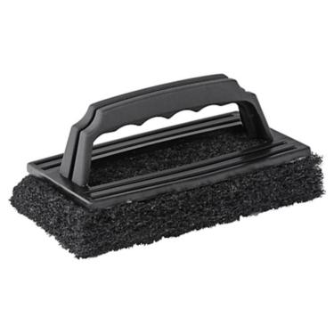 Imagem de Esponja Abrasiva para Limpeza de Churrasqueira Preto Mr Beef