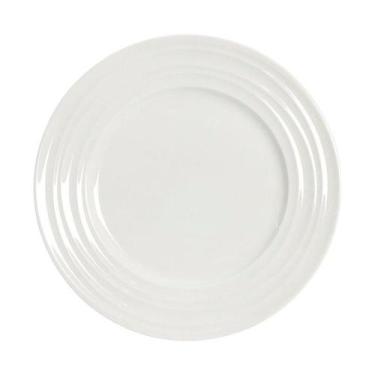 Imagem de Prato de Sobremesa Home Style Droppe 21 cm, BRANCO
