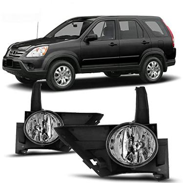 Imagem de CPW Faróis de neblina compatíveis com [Honda CR-V CRV CRV 2005-2006] Luzes de neblina + interruptor + kit de fiação