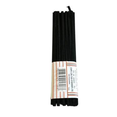 Imagem de Elástico Chato preto N6 10 metros kit 8un - Mor