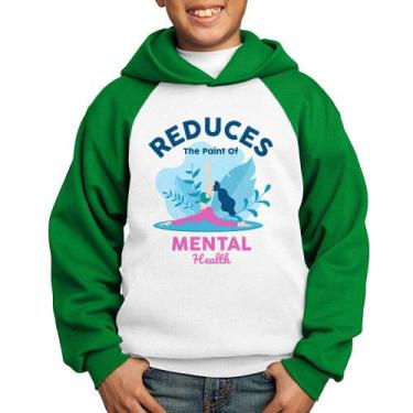 Imagem de Moletom Infantil Reduces The Paint Of Menthal Health - Foca na Moda, B