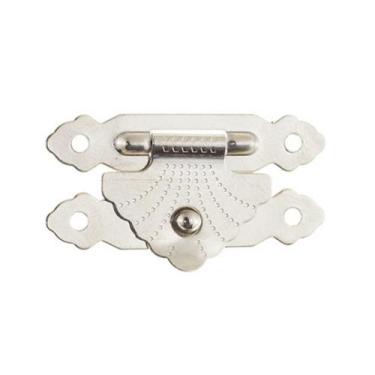 Imagem de Fecho Triângulo Sofisticado 4 Unidades Decoração Caixas Mdf - Metallic