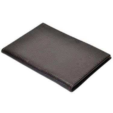 Imagem de Porta Cartão Feito de Couro P/ Cartão Cédula Rg Pronta Entrega - Okezz