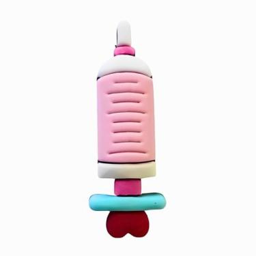 Imagem de Aplique Kit 10 Peças Seringa Rosa Emborrachado - RAE