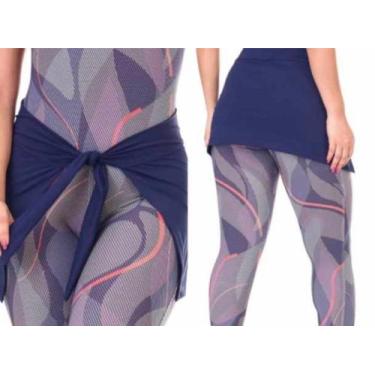 Imagem de Tapa Bumbum Saia Slin Fitness Praia Casual Academia -Shine Fitness, Az