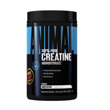 Imagem de Creatina Monohidratada 100% Pura 500 Gramas - Animal - Universal Nutri