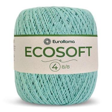 Imagem de Barbante Ecosoft EuroRoma N04 300g, 800 VERDE ÁGUA CLARO
