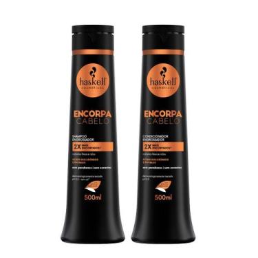 Imagem de Shampoo + Condicion 500ml Haskell Encorpa Cabelo Engrossador